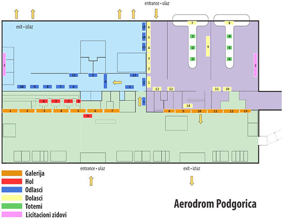 Mapa-aerodroma-Podgorica