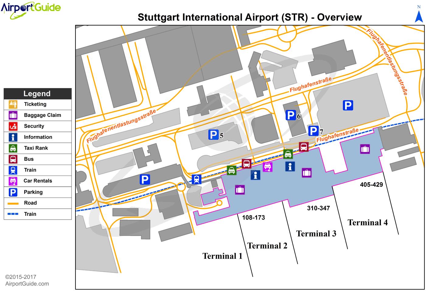 mapa-aerodroma-stutgart