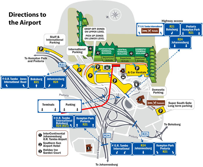 mapa aerodroma